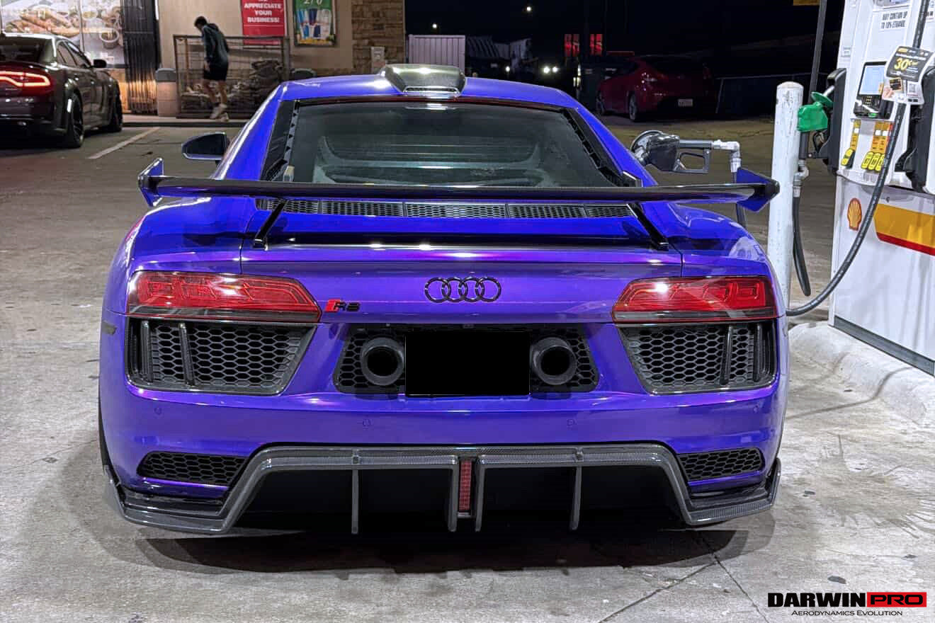 DarwinPRO iMP Performance Carbon Fiber Rear Diffuser | 2016-2018 Audi R8 GEN2 Coupe & Spyder
