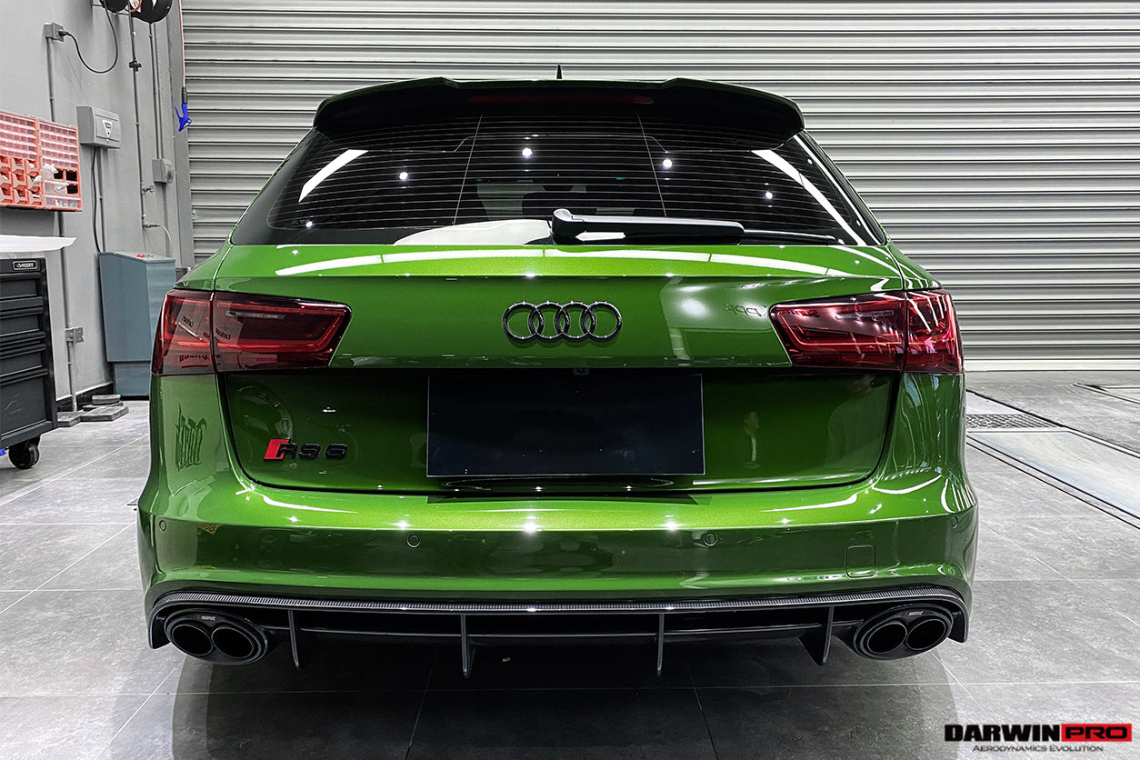 DarwinPRO Carbon Fiber Rear Lip | 2013-2018 Audi RS6 Avant
