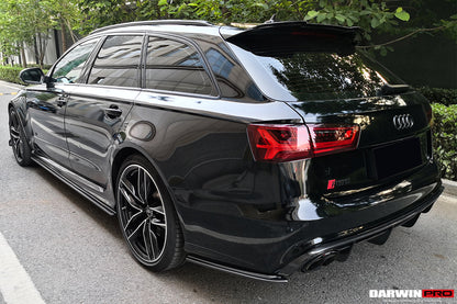 DarwinPRO Carbon Fiber Rear Lip | 2013-2018 Audi RS6 Avant