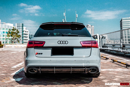 DarwinPRO Carbon Fiber Rear Lip | 2013-2018 Audi RS6 Avant
