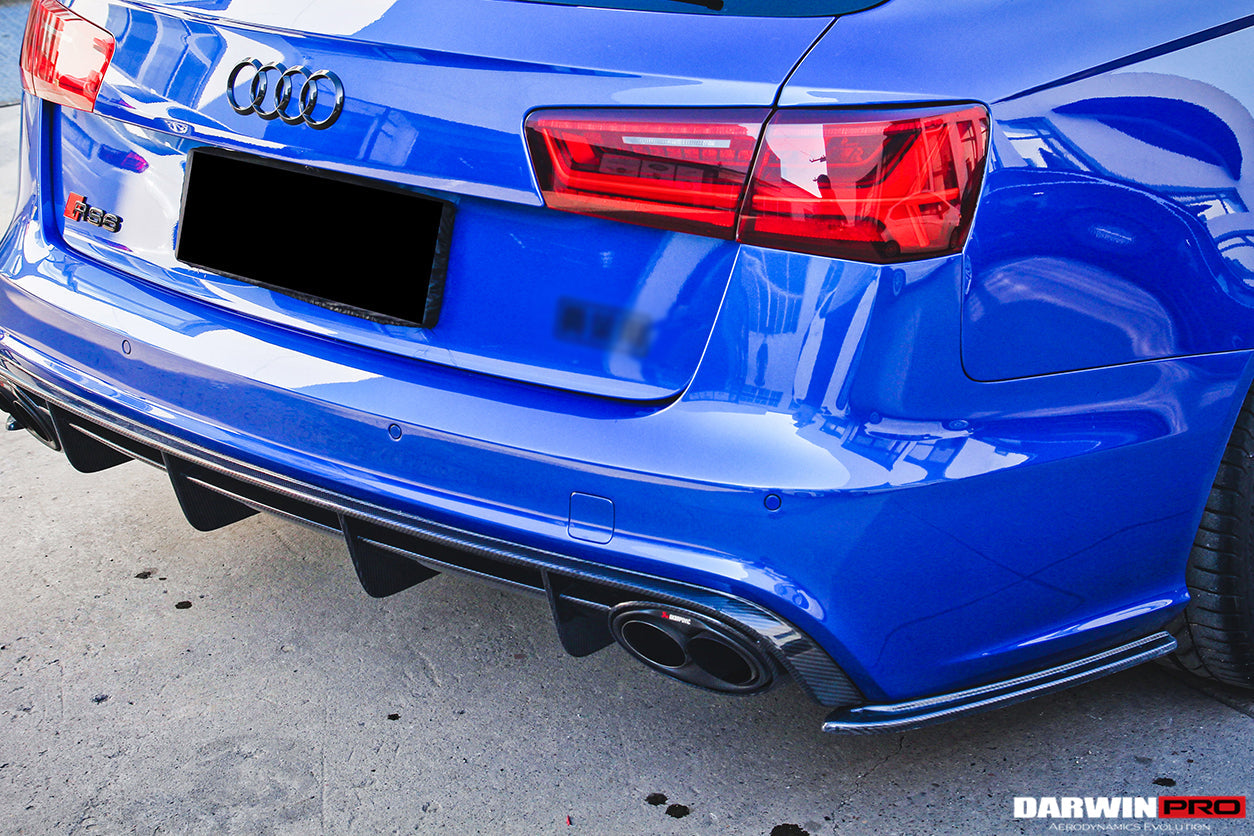 DarwinPRO Carbon Fiber Rear Lip | 2013-2018 Audi RS6 Avant