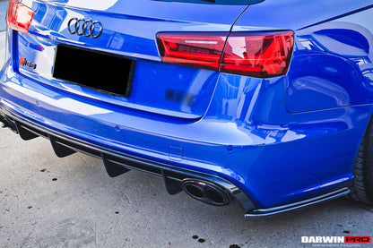 DarwinPRO Carbon Fiber Rear Lip | 2013-2018 Audi RS6 Avant