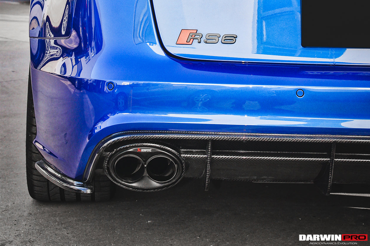 DarwinPRO Carbon Fiber Rear Lip | 2013-2018 Audi RS6 Avant