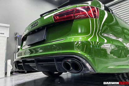 DarwinPRO Carbon Fiber Rear Lip | 2013-2018 Audi RS6 Avant