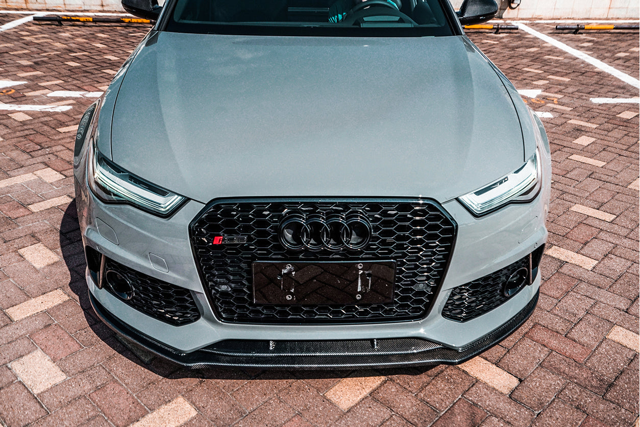 DarwinPRO 2013-2018 Audi RS6 Avant Carbon Fiber Carbon Fiber Front Lip