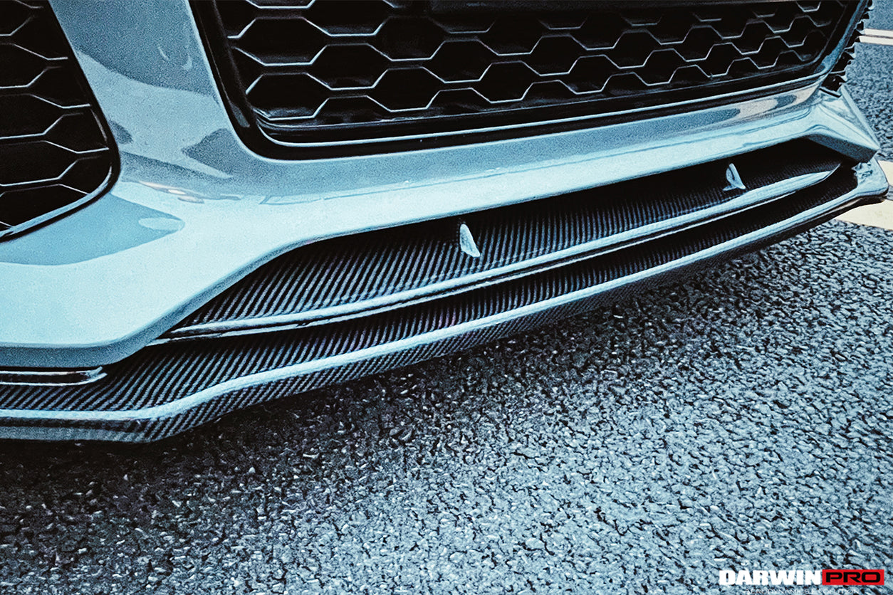 DarwinPRO 2013-2018 Audi RS6 Avant Carbon Fiber Carbon Fiber Front Lip