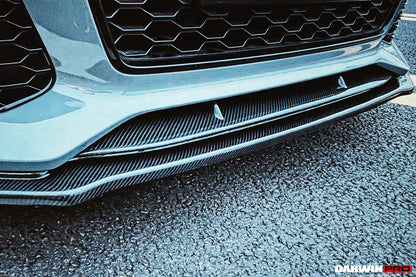 DarwinPRO 2013-2018 Audi RS6 Avant Carbon Fiber Carbon Fiber Front Lip