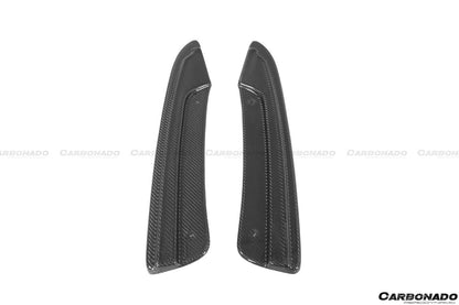 Divisor de tapa trasera de fibra de carbono estilo MN para Audi RS6 Avant Carbonado 2013-2018