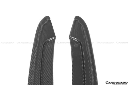 Divisor de tapa trasera de fibra de carbono estilo MN para Audi RS6 Avant Carbonado 2013-2018