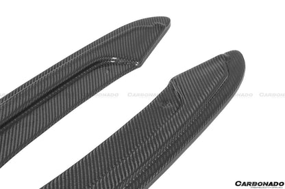 Divisor de tapa trasera de fibra de carbono estilo MN para Audi RS6 Avant Carbonado 2013-2018