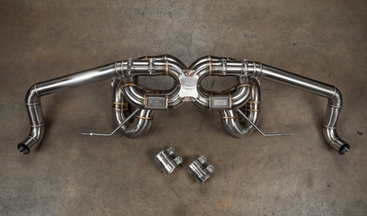 Audi R8 True F1 Exhaust System (AUD.R8.V10.GEN2.F1.BR)
