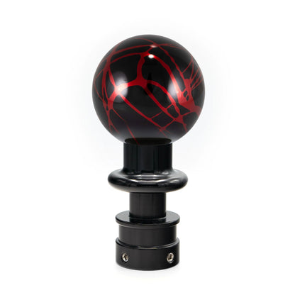 Billetworkz Automatic Shifter - Black w/ Red Splash - Fits Toyota GR Corolla / Corolla Hatch and Sedan (2019+)
