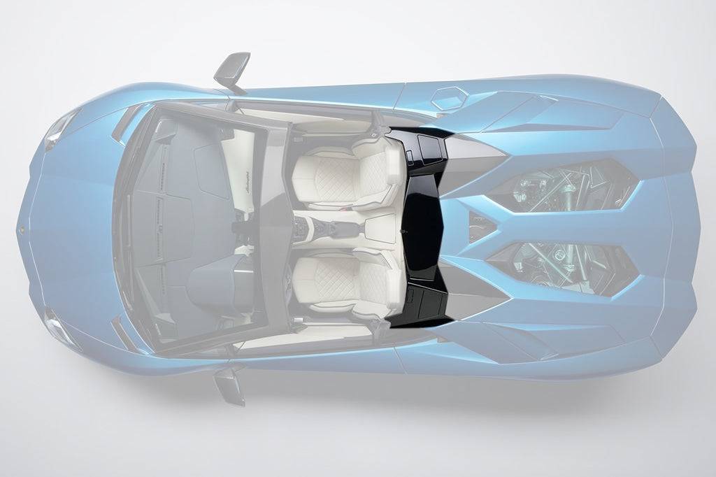 Reemplazo del panel del techo convertible de fibra de carbono estilo OE para Lamborghini Aventador LP700 Roadster Carbonado 2011-2016