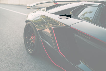 Carbonado 2013-2016 Lamborghini Aventador LP700 Roadster OEM Style Carbon Fiber Gas Cap Replacement
