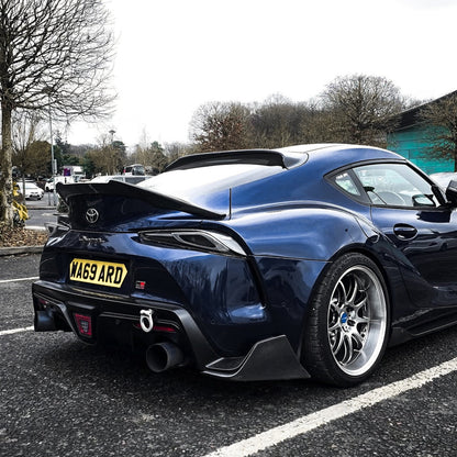 Lente de luz trasera transparente OEM+ Designs para GR Supra (A90/91)