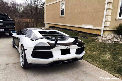Carbonado 2011-2022 Lamborghini Aventador LP700 LP750 LP740 LP720 LP780 Coupe  Roadster DC Style Carbon Fiber Trunck Spolier