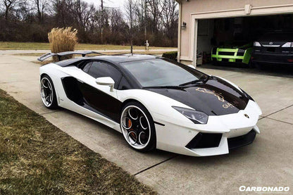 Carbonado 2011-2022 Lamborghini Aventador LP700 LP750 LP740 LP720 LP780 Coupe  Roadster DC Style Carbon Fiber Trunck Spolier