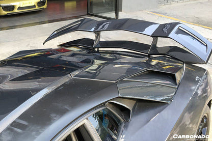 Carbonado 2011-2022 Lamborghini Aventador LP700 LP750 LP740 LP720 LP780 Coupe  Roadster DC Style Carbon Fiber Trunck Spolier