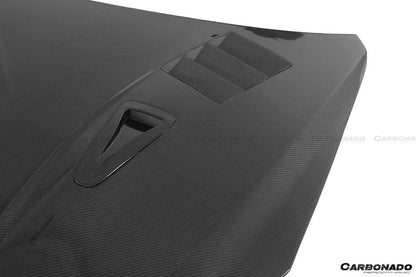 Capó de fibra de carbono estilo Nissan GTR R35 CBA DBA BSE2 (2008-2016)