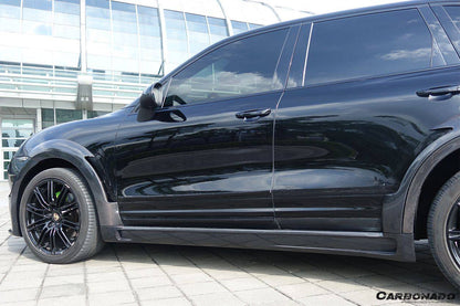 Carbonado 2011-2014 Porsche Cayenne 958.1 HM Style Full Wide Body Kit