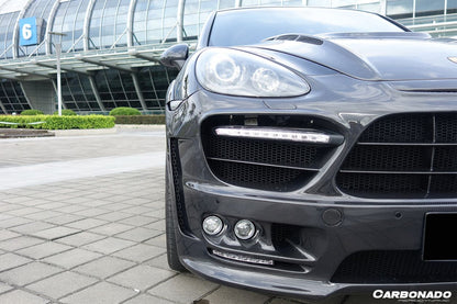 Carbonado 2011-2014 Porsche Cayenne 958.1 HM Style Full Wide Body Kit
