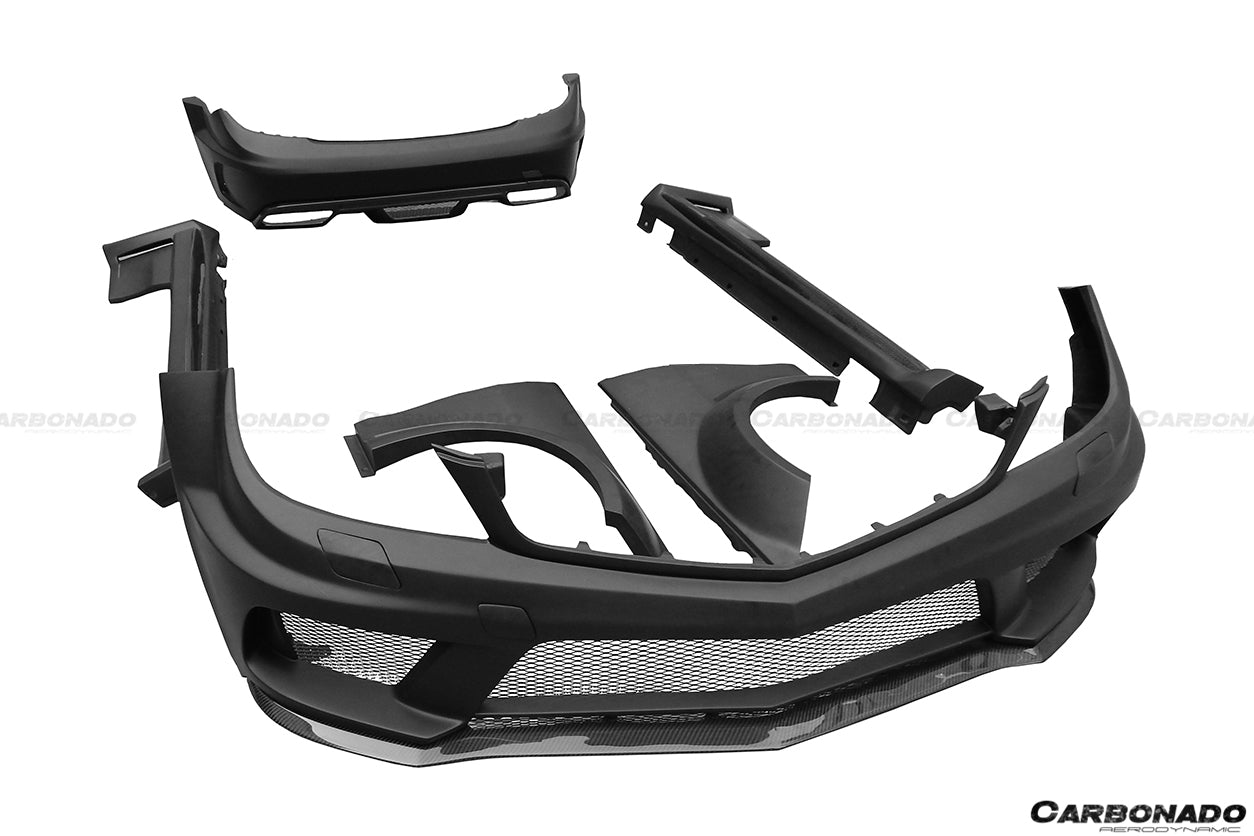 Carbonado 2012-2014 Mercedes Benz W204 C Class Coupe BKSS Style Wide Full Body Kit (Not Fit AMG)