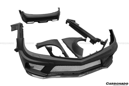 Carbonado 2012-2014 Mercedes Benz W204 C Class Coupe BKSS Style Wide Full Body Kit (Not Fit AMG)
