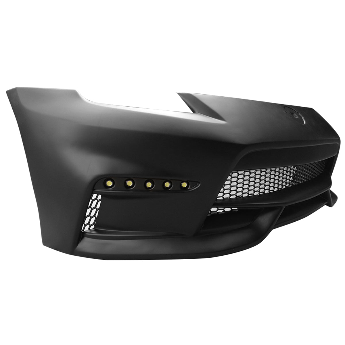 K2 Industries 2003-2008 Nissan 350z to 370z Front Bumper Conversion NIS Style Black