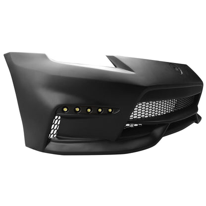 K2 Industries 2003-2008 Nissan 350z to 370z Front Bumper Conversion NIS Style Black