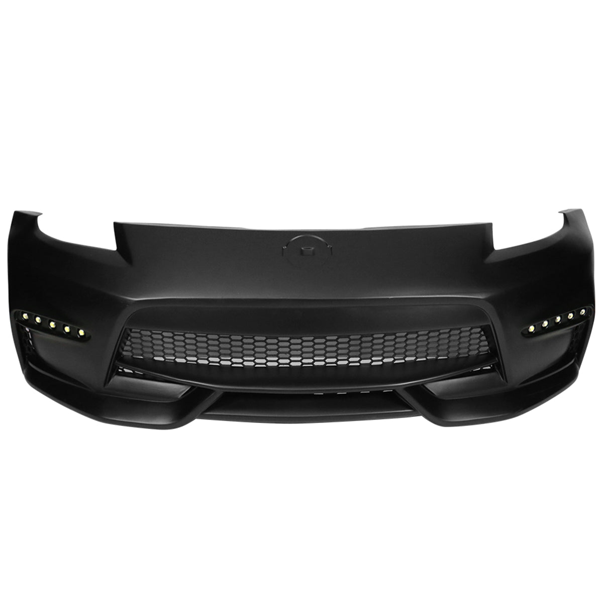 K2 Industries 2003-2008 Nissan 350z to 370z Front Bumper Conversion NIS Style Black