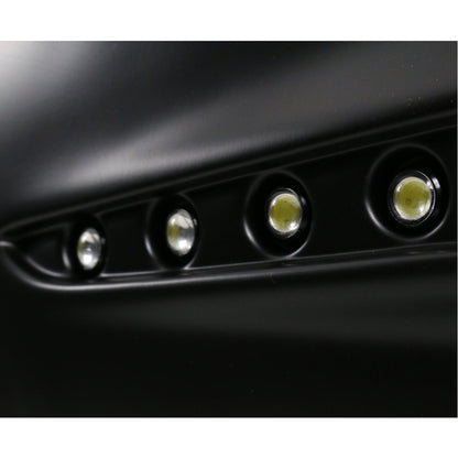 K2 Industries 2003-2008 Nissan 350z to 370z Front Bumper Conversion NIS Style Black