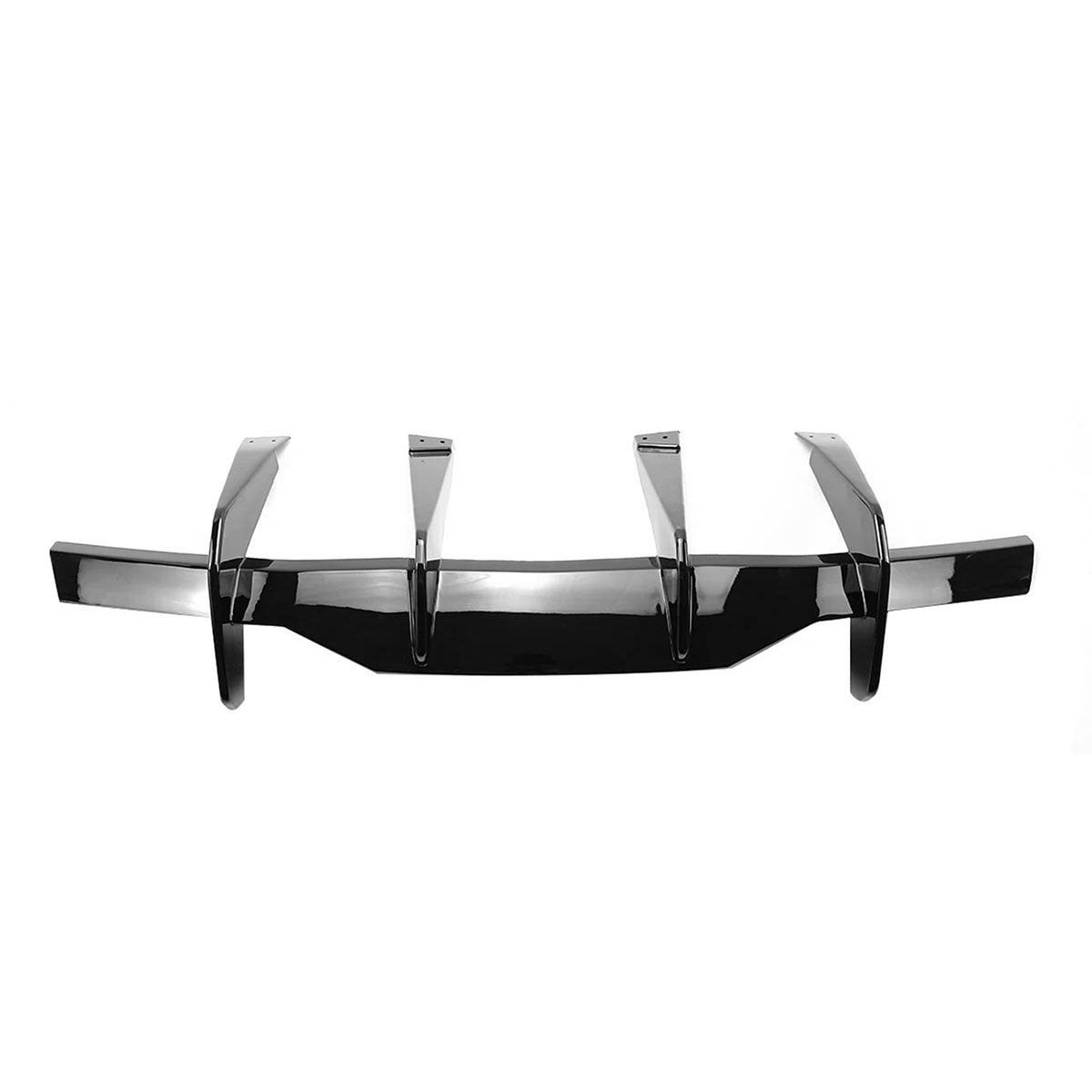 K2 Industries 2020-2025 Chevy Corvette C8 Gloss Black Rear Bumper Diffuser ABS