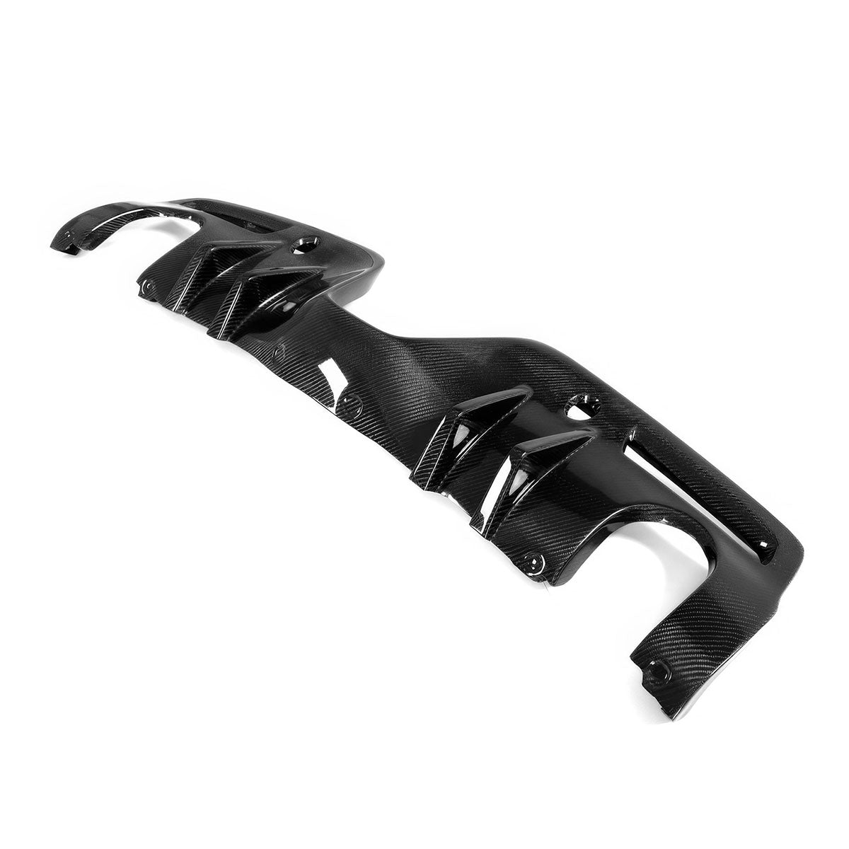 K2 Industries 2020-2025 Toyota GR Supra AG Style Rear Diffuser Gloss Carbon Fiber