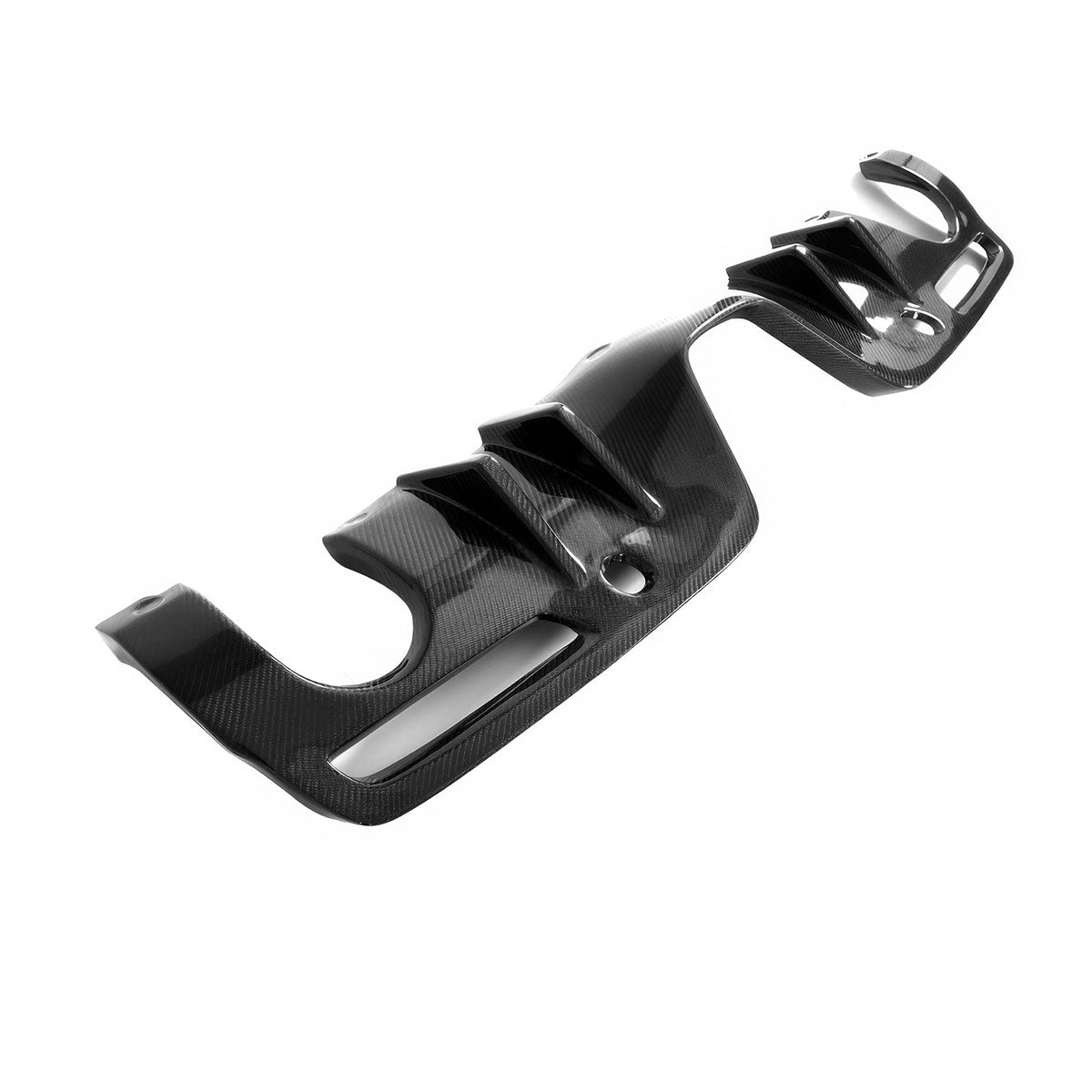 K2 Industries 2020-2025 Toyota GR Supra AG Style Rear Diffuser Gloss Carbon Fiber