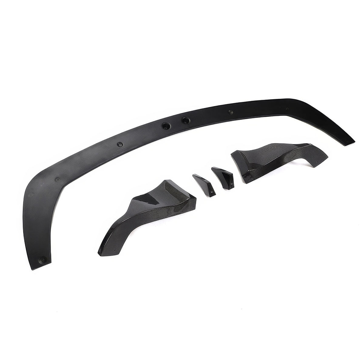 K2 Industries 2020-2025 Toyota GR Supra MZ Spped Rear Bumper Lip Gloss Carbon Fiber