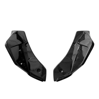 K2 Industries 2020-2025 Toyota GR Supra Rear Bumper Splitters AG Carbon Fiber Print