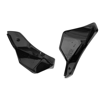 K2 Industries 2020-2025 Toyota GR Supra Rear Bumper Splitters AG Carbon Fiber Print