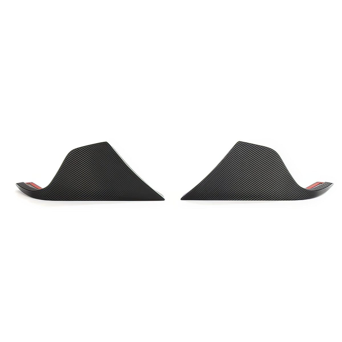 K2 Industries 2020-2025 Toyota GR Supra A90 AG Style Rear Aprons Gloss Carbon Fiber