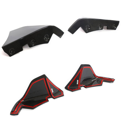 K2 Industries 2020-2025 Toyota GR Supra A90 AG Style Rear Aprons Gloss Carbon Fiber