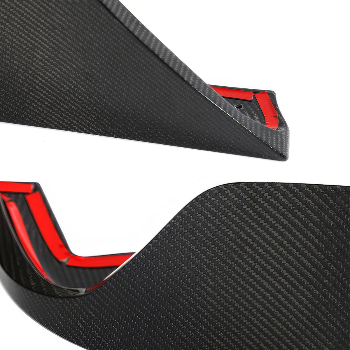 K2 Industries 2020-2025 Toyota GR Supra A90 AG Style Rear Aprons Gloss Carbon Fiber