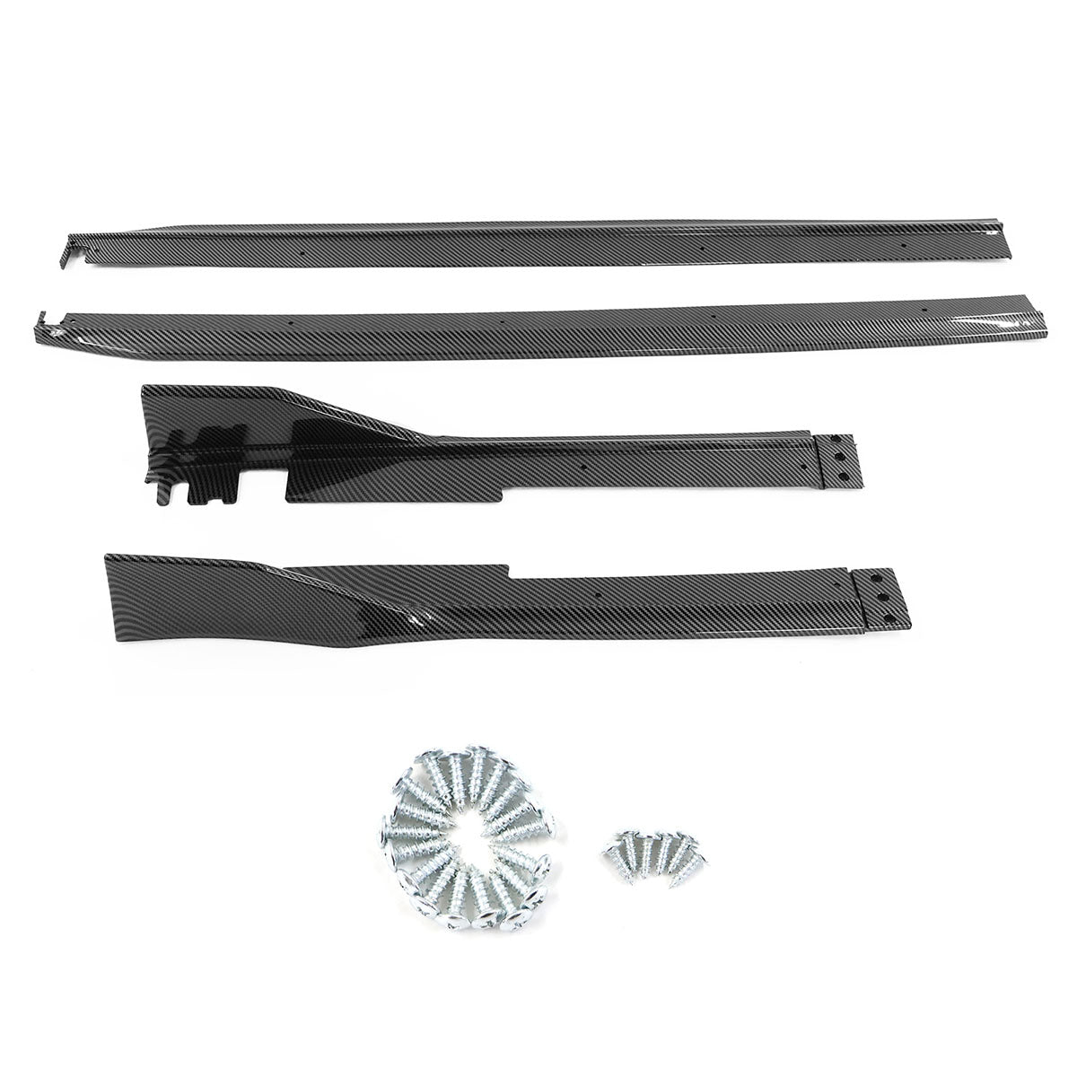 K2 Industries 2022-2025 Honda Civic 11th Type R Side Skirts Rocker Panel Matte Black