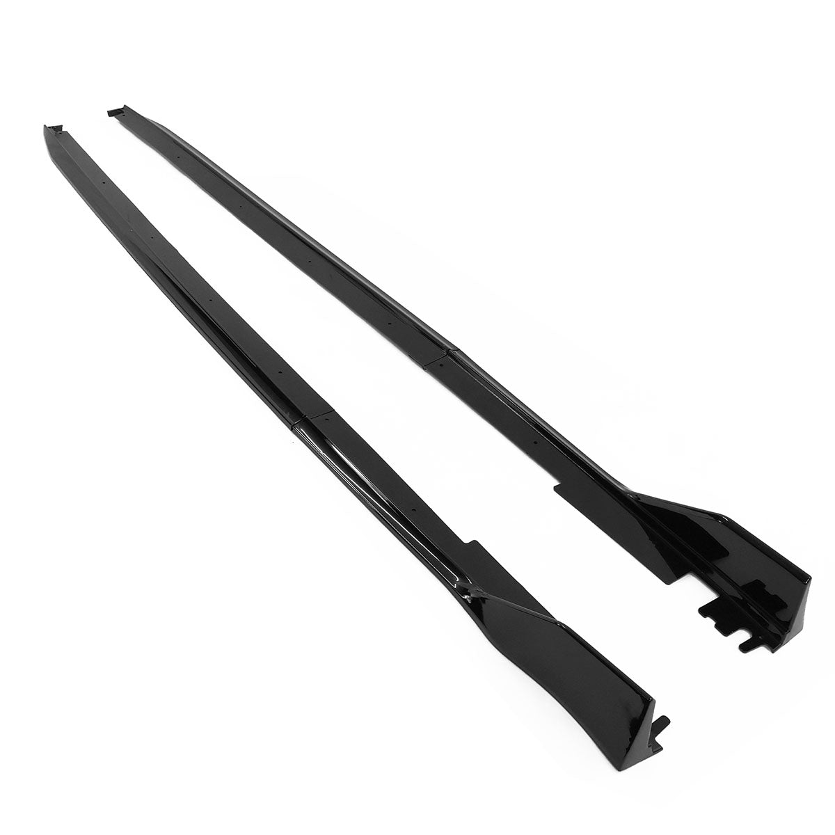 K2 Industries 2022-2025 Honda Civic 11th Type R Side Skirts Rocker Panel Matte Black