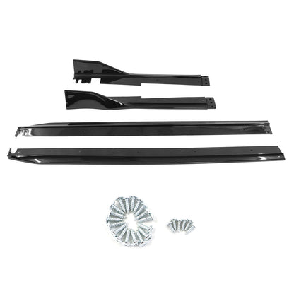 K2 Industries 2022-2025 Honda Civic 11th Type R Side Skirts Rocker Panel Matte Black
