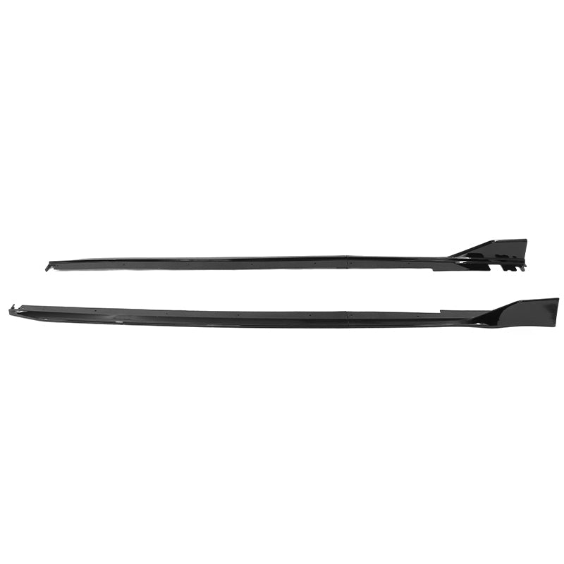 K2 Industries 2022-2025 Honda Civic 11th Type R Side Skirts Rocker Panel Matte Black