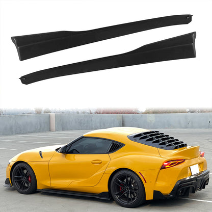 K2 Industries 2020-2025 Toyota GR Supra A90 IKON Style Side Skirts PP