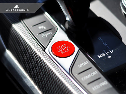 AutoTecknic Red Start Stop Button - G01 X3 | G02 X4