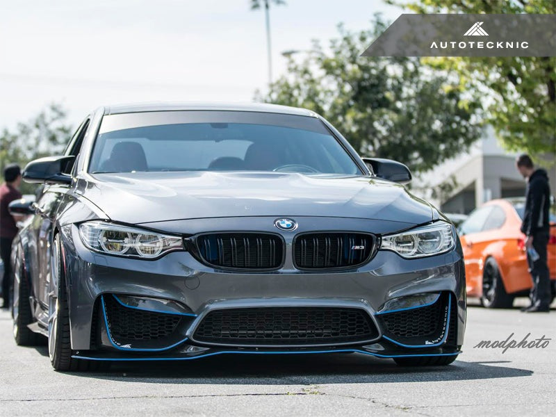 Divisores aerodinámicos de alto rendimiento de fibra de carbono seco AutoTecknic - F80 M3 | F82 M4
