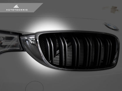 Juego de tomas de aire de admisión de carbono seco AutoTecknic - F80 M3 | F82/ F83 M4
