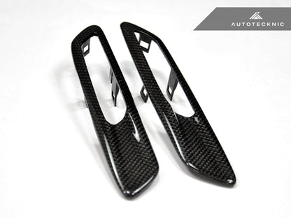 Embellecedores de fibra de carbono para luces de guardabarros de repuesto AutoTecknic - Sedán F10 / Familiar F11 | Serie 5