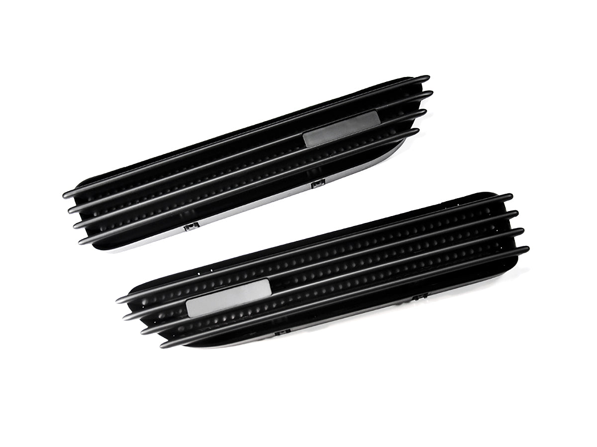 AutoTecknic Replacement Stealth Black Fender Gills - E46 Coupe & Cabrio | M3